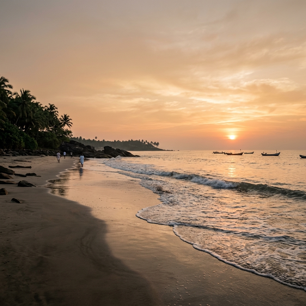 Coastal Kozhikode Sunset